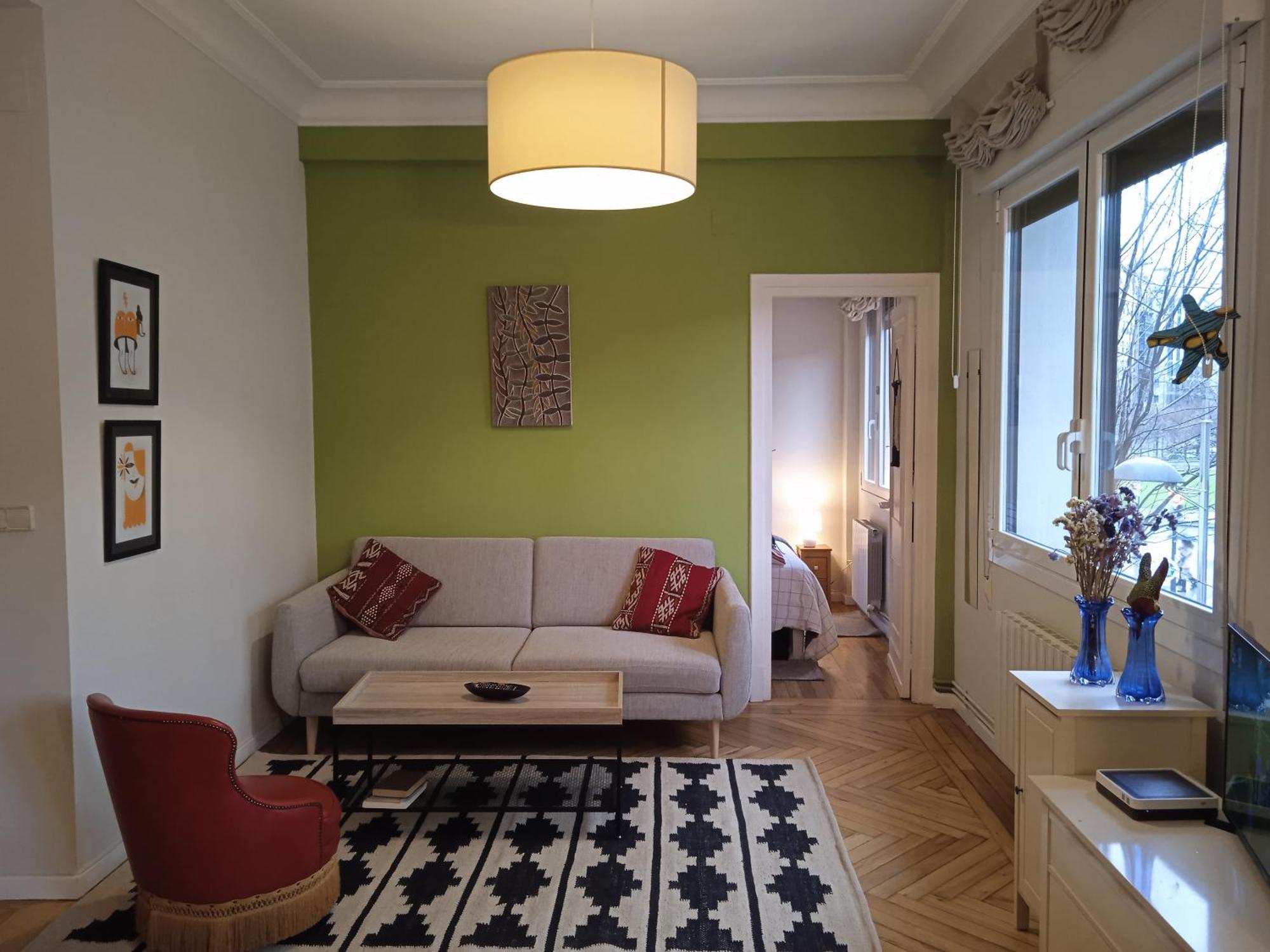 Apartamento Guggenheim Centrico Y Confortable Bilbao Zewnętrze zdjęcie